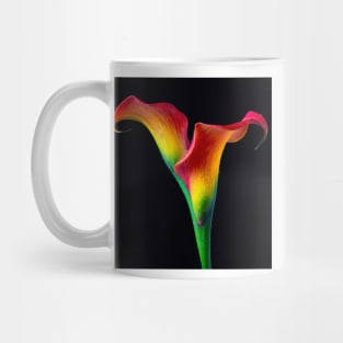 Flaming Red Calla Lillies Mug